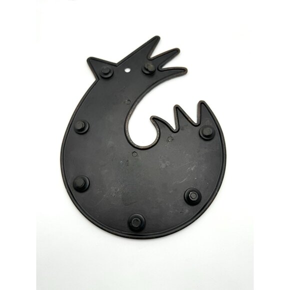 Rustic Metal Chicken Trivet 10" Decorative Farmhouse Kitchen Table Decor - Picture 4 of 7